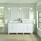 James Martin Vanities 72'' Double Vanity, Bright White w/ 3 CM Eternal Jasmine Pearl Quartz Top 424-V72-BW-3EJP - alternate 5